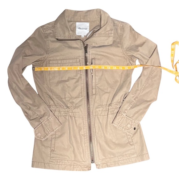 Madewell Fleet Jacket in Khaki - Picture 2 of 6